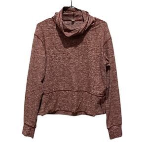 Lululemon Ready to Rulu Fleece Pullover in Heathered Savannah Size 6